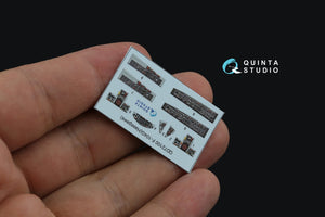 Quinta Studio QD72100 F-104G 3D-Printed &amp;amp; coloured Interior on decal paper (Hasegawa) 1/72 – Bild 6