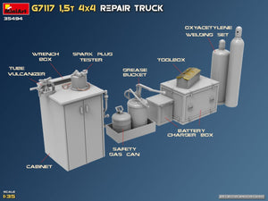 MiniArt 35494 G7117 1.5T 4x4 Repair Truck 1/35 – image 44