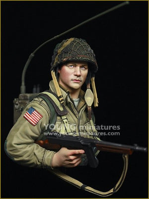 Young Miniatures YM1885 US Airborne Radio Operator CARENTAN 1944 1/10 – immagine 6