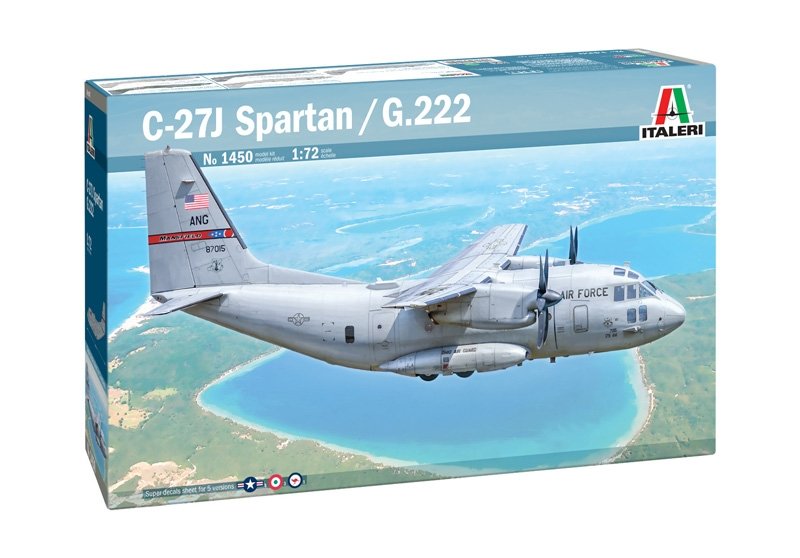 Italeri 1450 C-27J SPARTAN / G.222 1/72 – image 2
