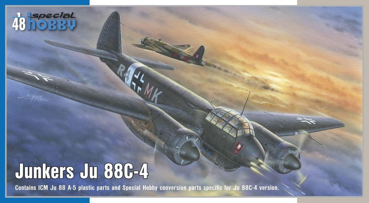 Special Hobby 48177 Junkers Ju 88C-4 Chasseur de nuit 1/48