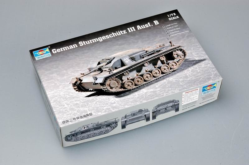 Trumpeter 07256 German Sturmgeschutz III Ausf. B 1/72 – Bild 2