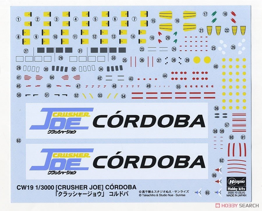 Hasegawa CW19 Crusher Joe Cordoba 1/3000 – zdjęcie 11