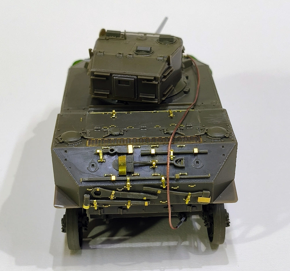 Eureka XXL ER-3584 Zestaw waloryzujący do czołgu lekkiego US M5A1 STUART Early Prod. dopasowany do modeli AFV Club / Upgrade set for the US M5A1 STUART Early Prod. light tank fits AFV Club kit 1/35