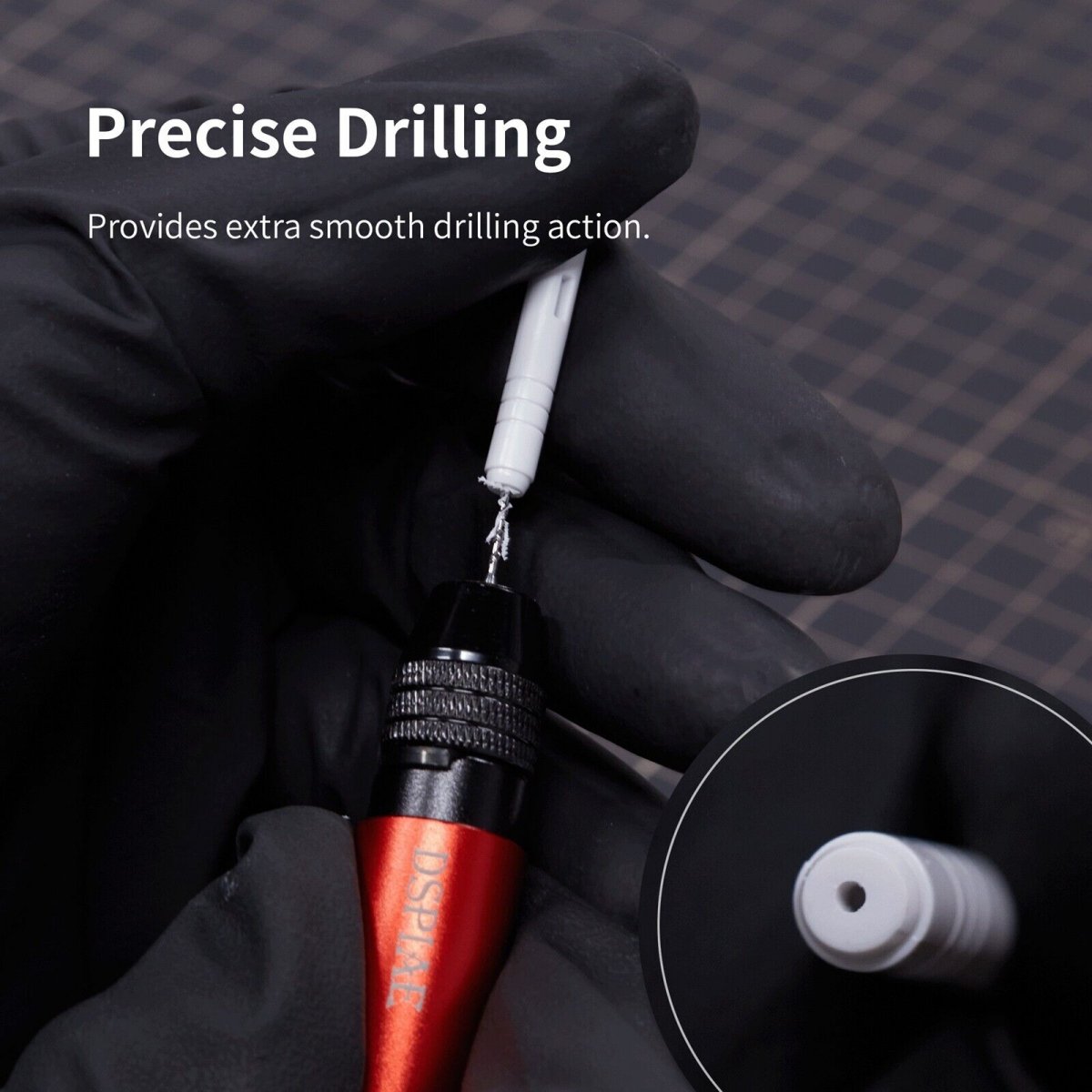 DSPIAE AT-VHDS Aluminum Alloy Hand Drill 0.3-3.2mm / wiertarka z wiertłami – Bild 7