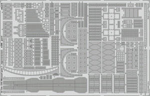 Eduard 53123 USS Missouri part 7 - superstructure TRUMPETER 1/200 – immagine 2