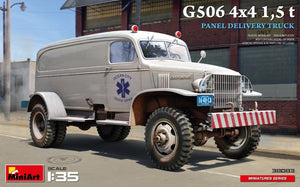 MiniArt 38083 G506 4x4 1,5 t Camion de livraison de panneaux 1/35