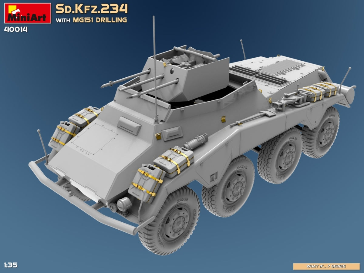 MiniArt 40014 Sd.Kfz.234 WITH MG151 DRILLING 1/35 – Bild 11