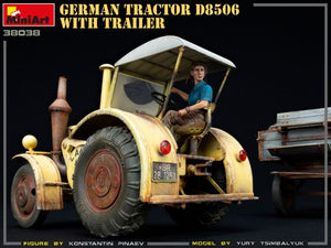 MiniArt 38038 German Tractor D8506 with trailer 1/35 – image 9