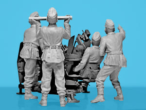 ICM 35718 2 cm Flak 38 with Crew 1/35 – immagine 5