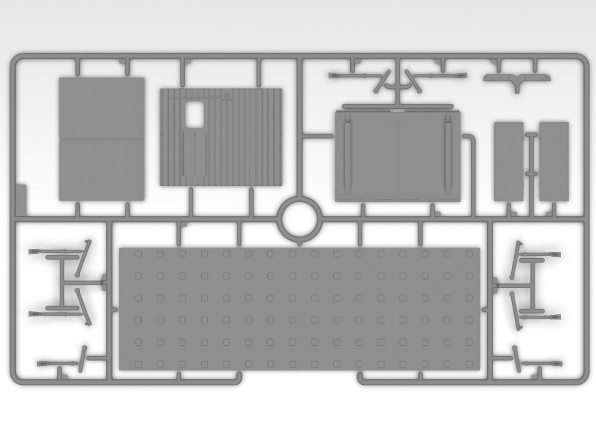 ICM 53201 Universal Military Pod and M8A1 US Landing Mat 1/35 – Bild 4