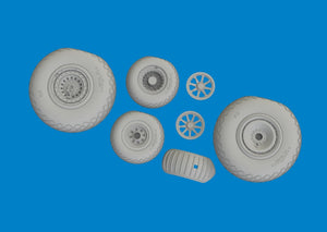 Eduard 6481113 B-24D wheels HOBBY BOSS 1/48 – imagen 3