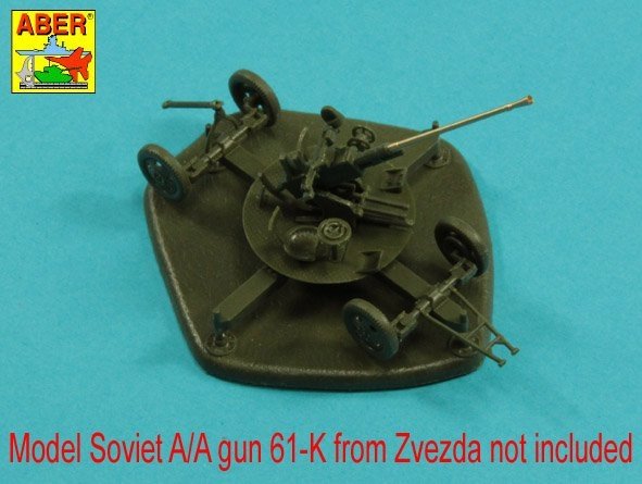 Aber 72L-76 37mm barrel for Soviet anti-aircraft gun 61-K 1/72 – image 5