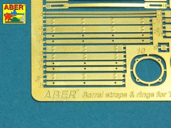 Aber 35L-145 125mm 2A46M-5 Barrel for Russian Tank T-90 T-90A 1/35 – immagine 10