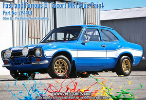 Peinture Zero Paints ZP-1401 - Fast and Furious 6 Ford Escort Mk 1 Bleu 60 ml – image 4