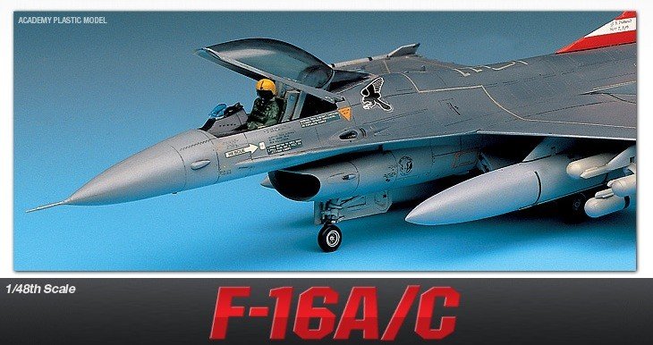 Academy 12259 F-16A/C 1/48 – Bild 2