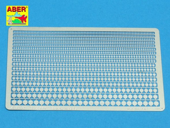 Aber 35A101 Screw heads 1/35