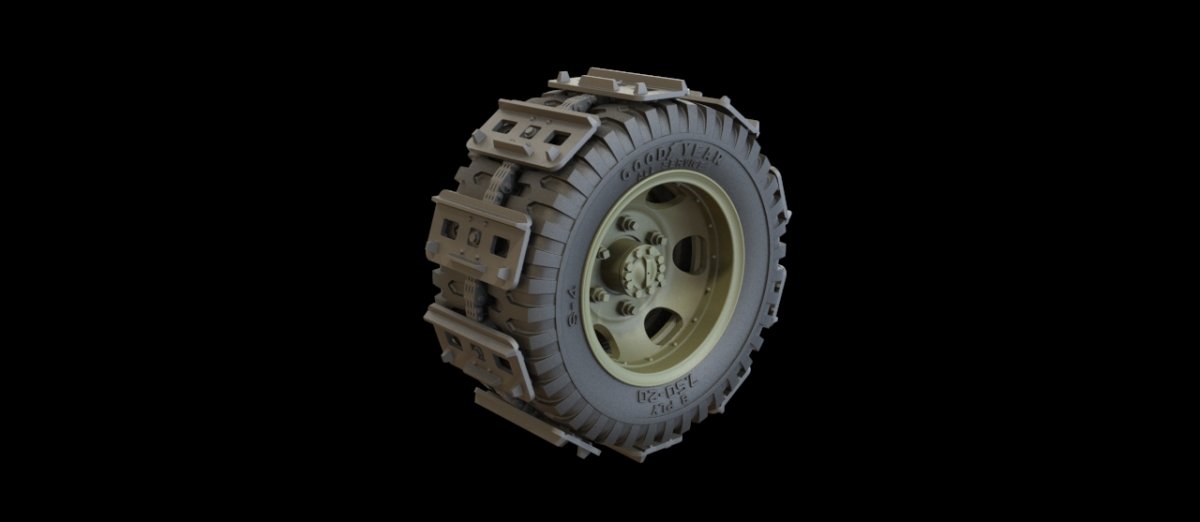 Panzer Art RE35-448 Studebacker wheels with mud tracks 1/35 – imagen 2