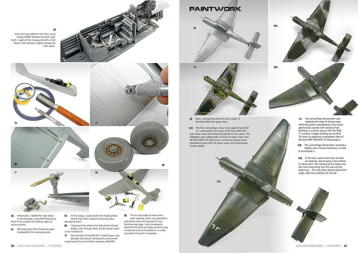 AK Interactive AK2914 ACES HIGH MAGAZINE ISSUE 08 CAPTURED! (English) – image 3