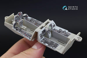 Quinta Studio QD32036 F-4D 3D-Printed &amp;amp; colored Interior on decal paper (Tamiya) 1/32 – image 3