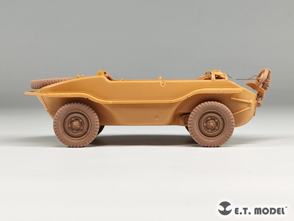 Maquette ET Model P35-135 Schwimmwagen allemand Type 166 de la Seconde Guerre mondiale, roues étroites, pour kit TAMIYA au 1/35 – image 6