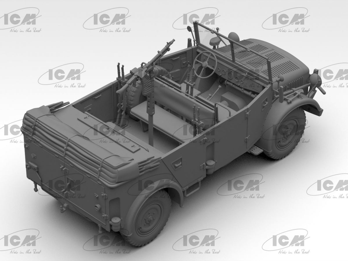 ICM 35502 Kfz.70 with MG 34 WWII German military vehicle 1/35 – Bild 5