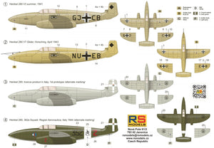 RS Models 92290 Heinkel He-280 V-3 1/72 – Bild 2