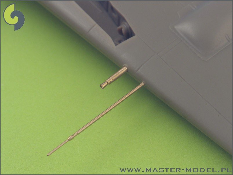Master AM-48-017 Fw 190 A2 - A5 armament set (MG 17 barrel tips, MG FF barrels, MG 151 barrels in fairings) &amp;amp; Pitot Tube 1/48 – imagen 6