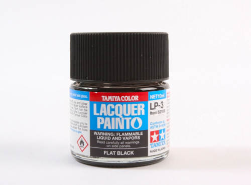 Tamiya 82103 LP-3 Flat black 10ml – image 3