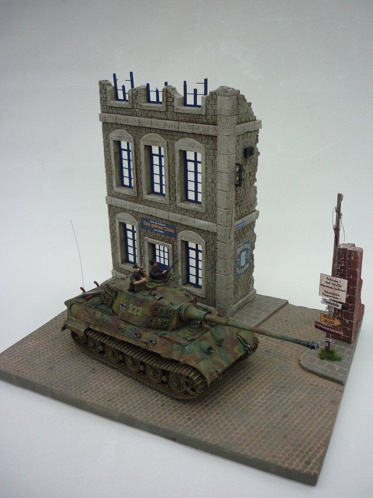 RT-Diorama 35197 Diorama-Base: &amp;quot;Street Corner&amp;quot; 1/35 – Bild 8