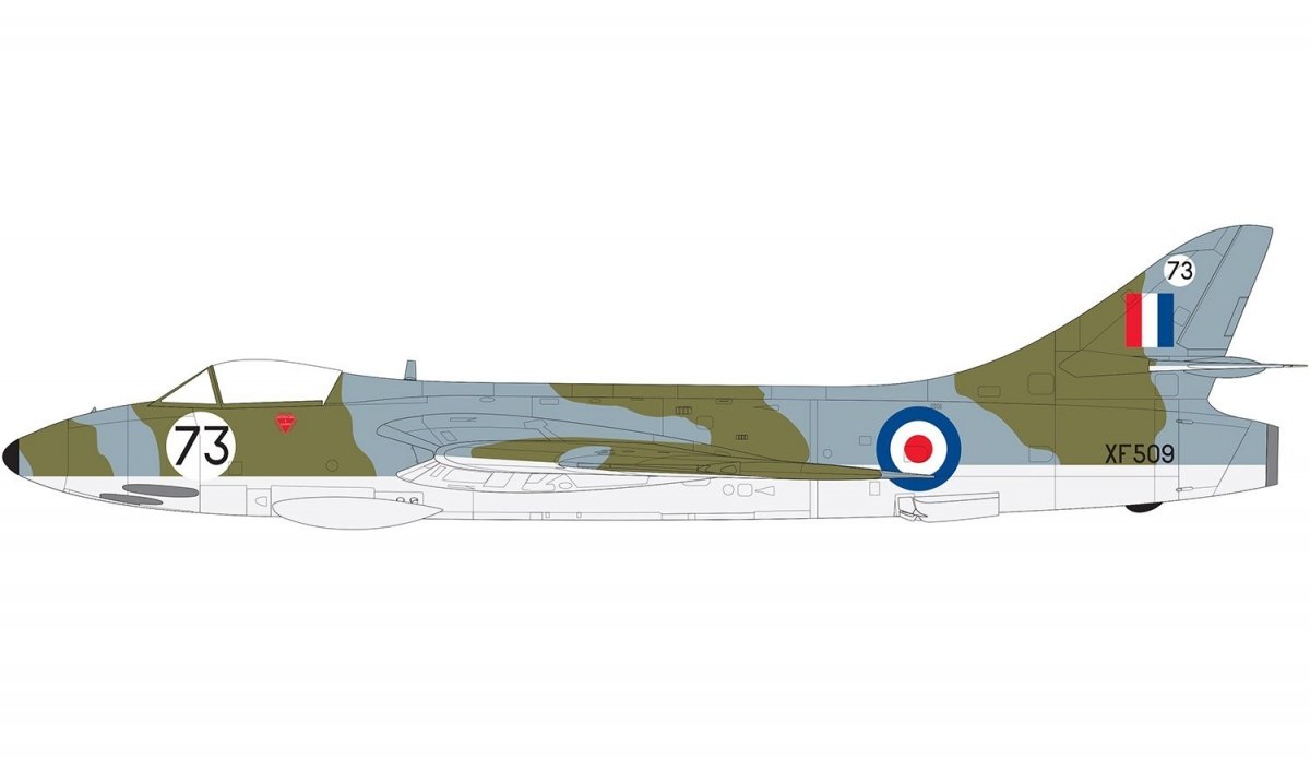 Airfix 09185 Hawker Hunter F6 1/48 – zdjęcie 4