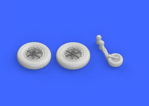 Eduard 648282 Bf 109F wheels EDUARD 1/48 – immagine 3