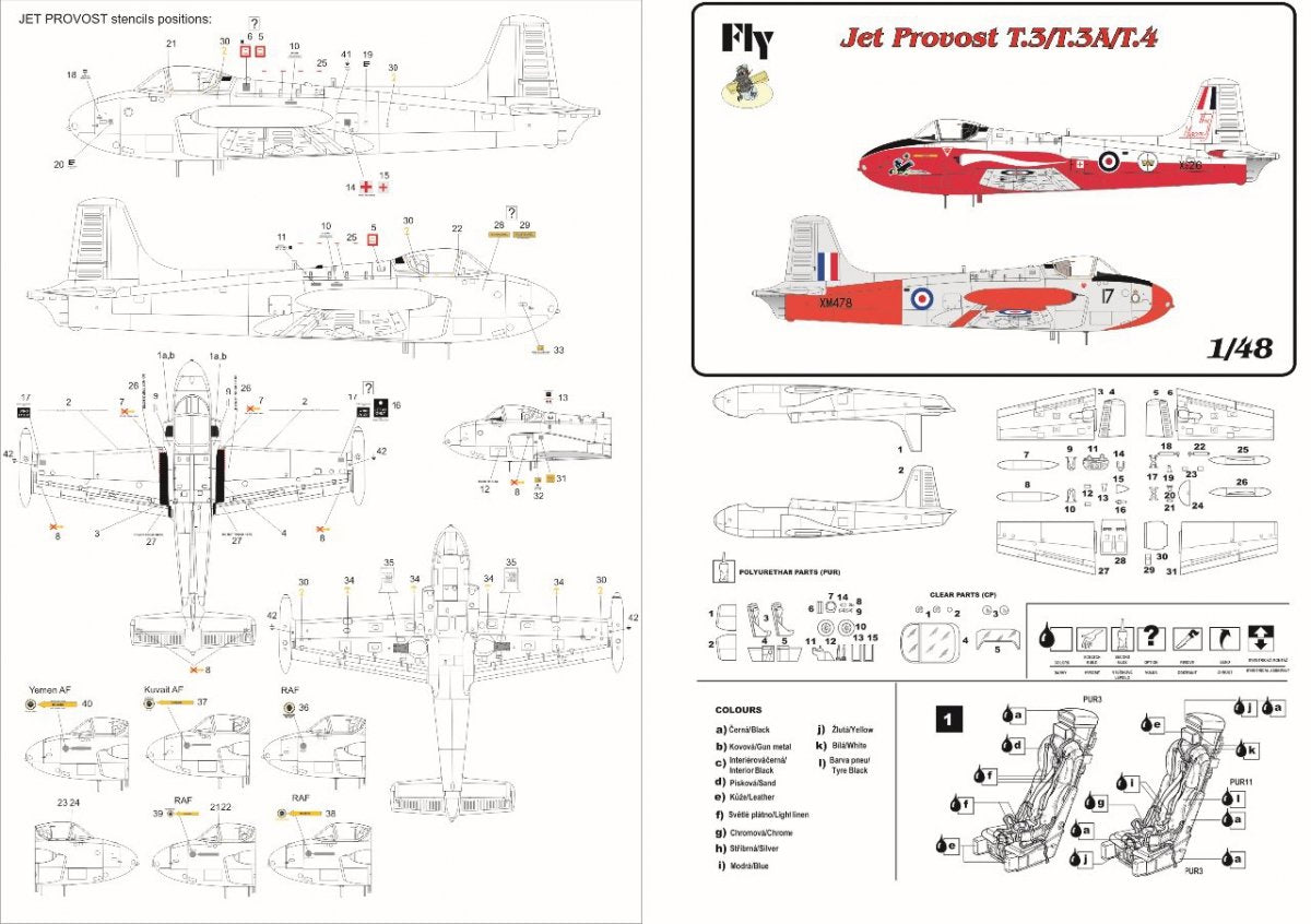 Fly 48017 Jet Provost T.3/T.3A 1/48 – Bild 12