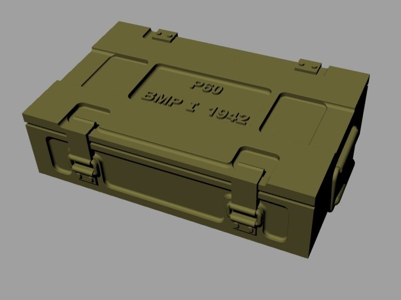 Panzer Art RE35-383 Boîtes de munitions pour canon de 25 livres (obus explosifs et antichars) 1/35 – image 2