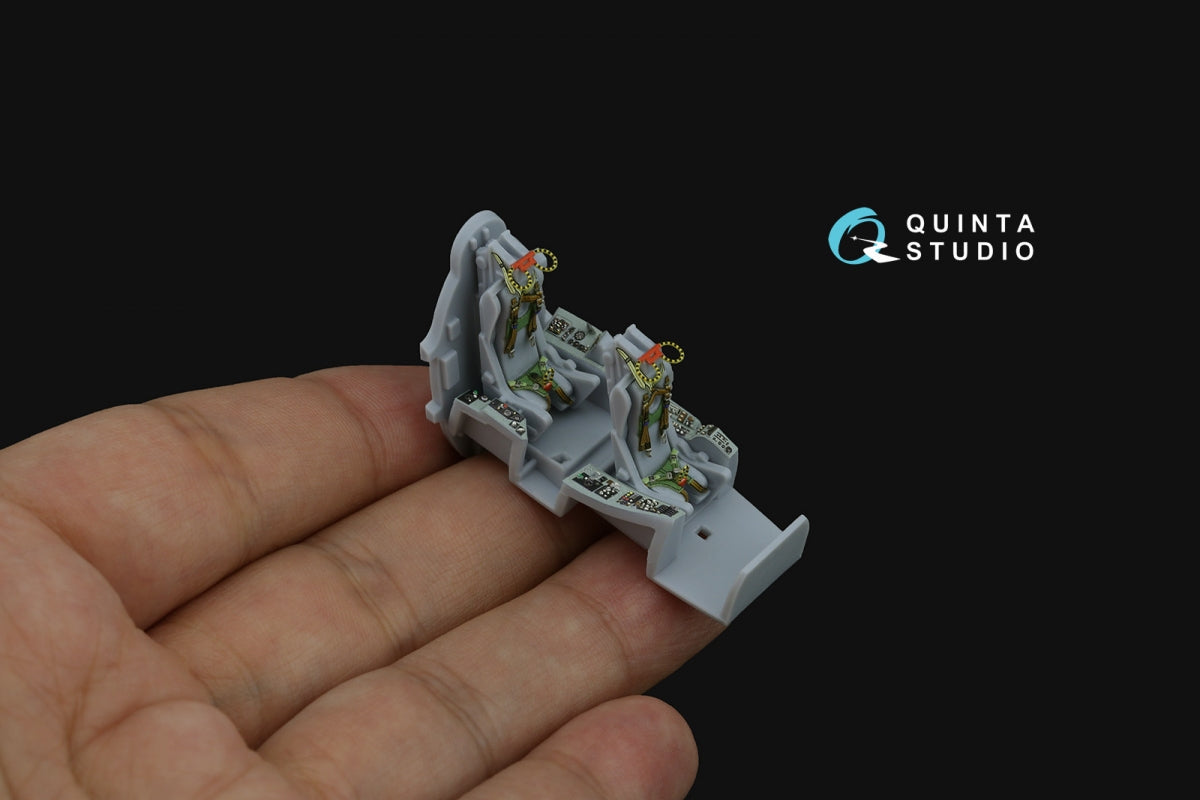 Quinta Studio QD72172 Blackburn Buccanneer S.2B Early 3D-Printed &amp;amp; coloured Interior on decal paper (Airfix) 1/72 – immagine 11
