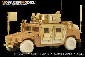 Voyager Model PEA245 Modern HUMVEE/DUMVEE family Super Swaper wheels w/spare wheel (GP) 1/35 – Bild 6