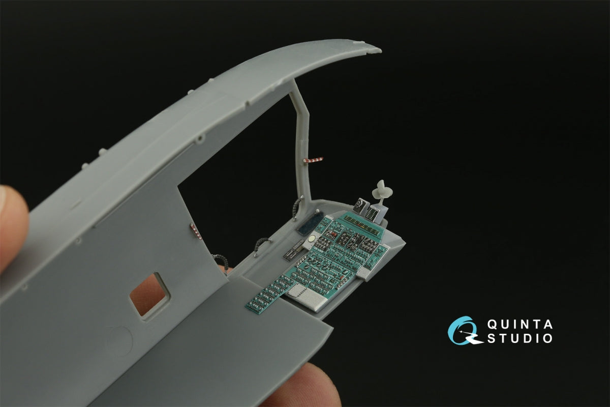 Quinta Studio QD+48358 Ka-27PL Trainer version 3D-Printed colored Interior on decal paper (Hobby Boss) (with 3D-printed resin parts) 1/48 – image 13