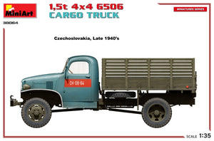 MiniArt 38064 1,5t 4×4 G506 CARGO TRUCK 1/35 – zdjęcie 3