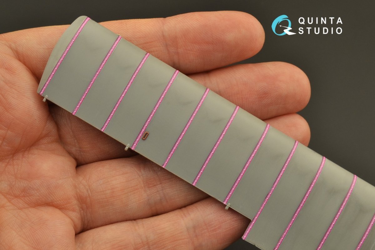 Quinta Studio QP32006 Magenta rib tapes Fokker Dr. (F.)I-D.VII (All kits) 1/32 – Bild 2