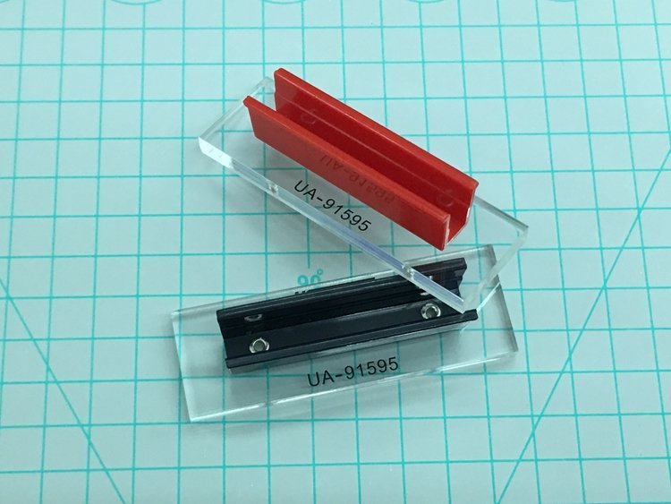 U-Star UA-91595B Transparent Grinding plate black – immagine 2