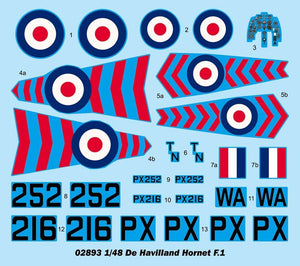 Trumpeter 02893 De Havilland Hornet F.1 1/48 – image 4