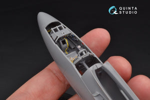 Quinta Studio QD48106 He-162 3D-Printed &amp;amp; coloured Interior on decal paper (for Tamiya kit) 1/48 – immagine 8