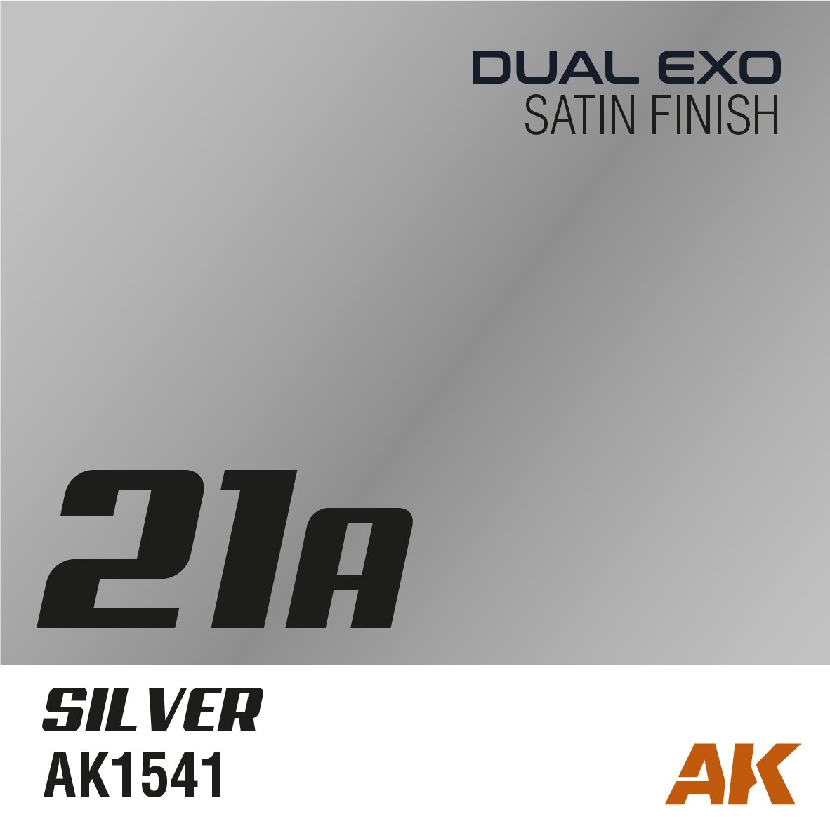 AK Interactive AK1565 DUAL EXO SET 21 – 21A ARGENT &amp;amp; 21B MÉTAL GAZ – image 2