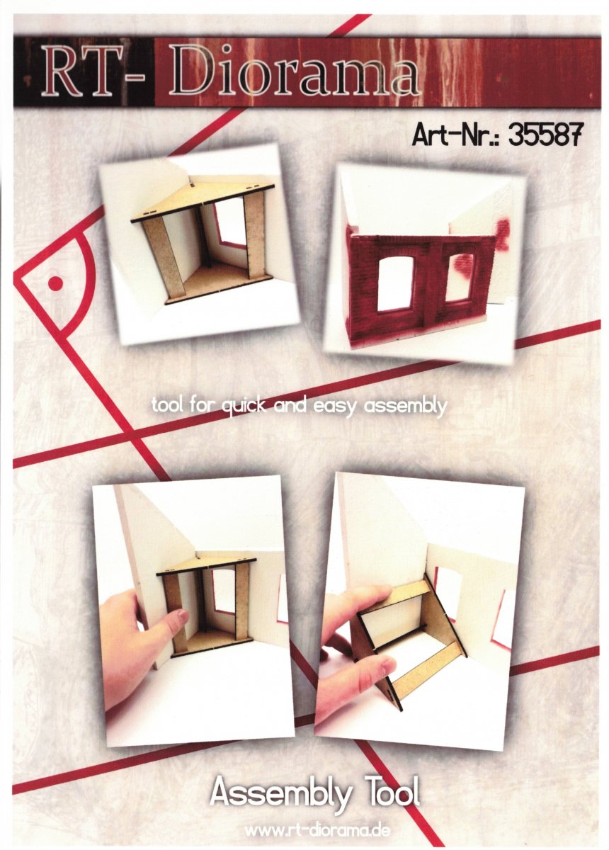 RT-Diorama 35587 Corner assembly tool