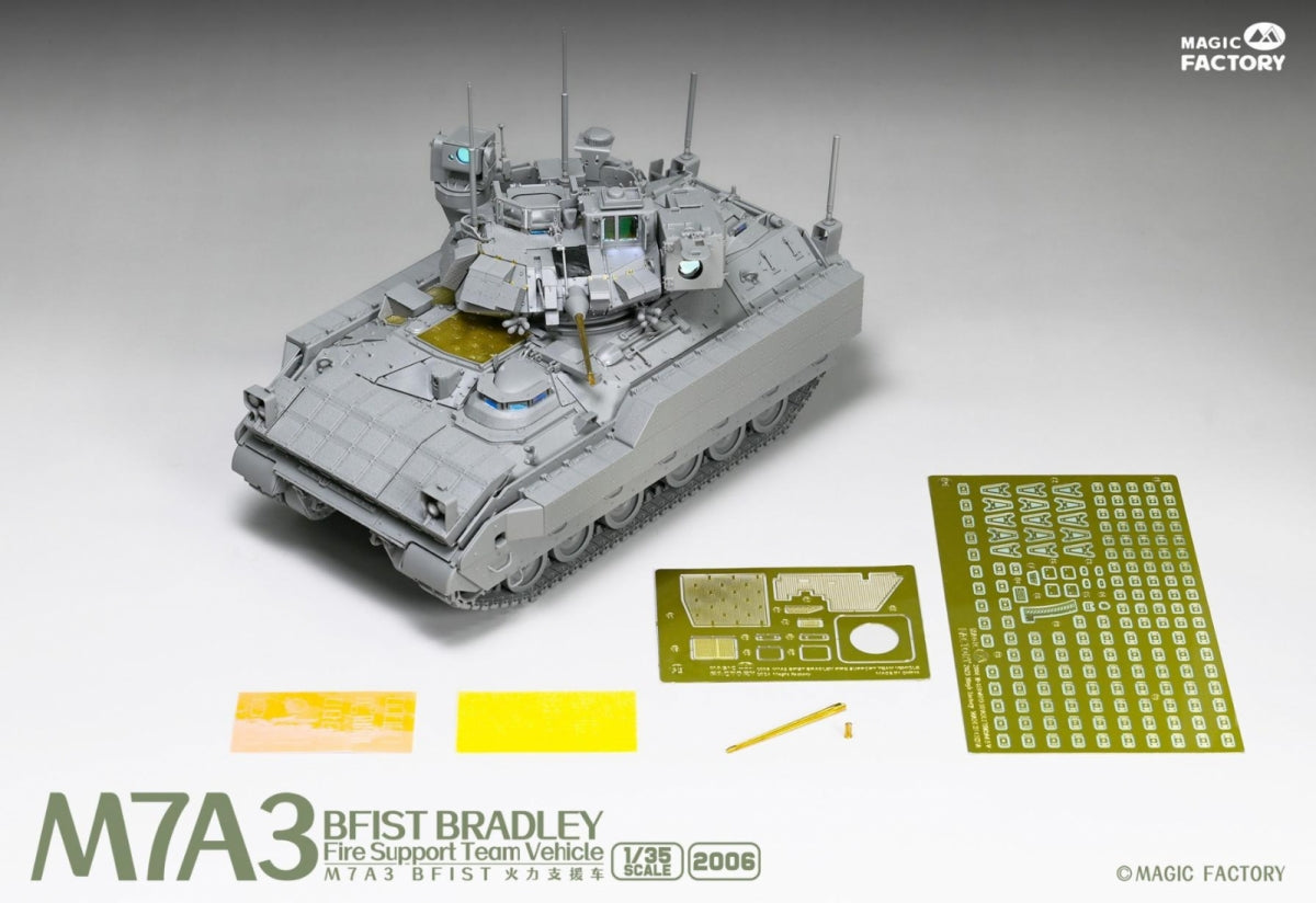 Magic Factory 2006 M7A3 BFIST Bradley Fire Support Team Vehicle 1/35 – immagine 2