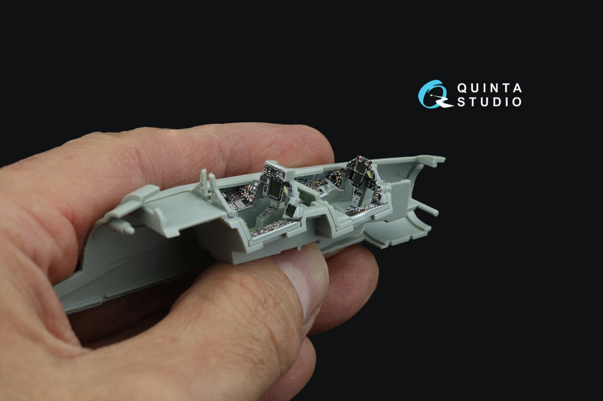 Quinta Studio QD72085 F-14B 3D-Printed &amp;amp; coloured Interior on decal paper (Academy) 1/72 – imagen 11