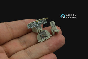 Quinta Studio QD72174 CH-47A 3D-Printed coloured Interior on decal paper (Trumpeter) 1/72 – Bild 9