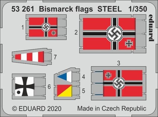Eduard BIG5357 Bismarck for Trumpeter 1/350 – immagine 2
