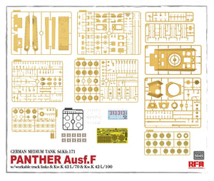 Rye Field Model 5045 German Medium Tank Sd.Kfz.171 Panther Ausf. F w/ workable track 1/35 – image 4