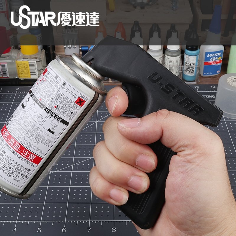 U-Star UA-91603 Spray Can Handle - uchwyt na puszkę do malowania – immagine 4